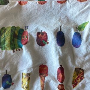 Potterbarn Very Hungry Caterpillar twin sheet set